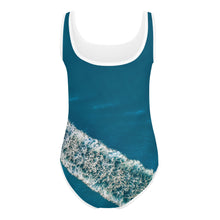 Load image into Gallery viewer, Greek Boat kids swimsuit