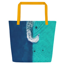Load image into Gallery viewer, Greek Boat Large Tote Bag