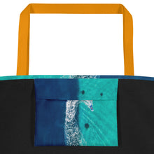 Load image into Gallery viewer, Greek Boat Large Tote Bag