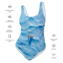 Load image into Gallery viewer, Blue Sea one-piece swimsuit