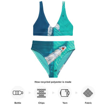 Load image into Gallery viewer, Greek boats high-waisted bikini
