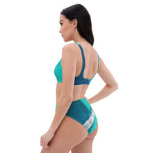 Load image into Gallery viewer, Greek boats high-waisted bikini