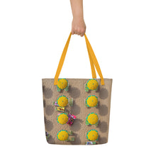 Load image into Gallery viewer, Italy Lemonade large tote bag