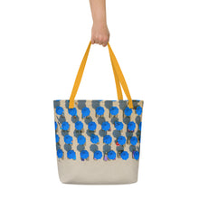 Load image into Gallery viewer, Thai Umbrellas large tote bag