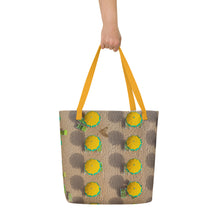 Load image into Gallery viewer, Italy Lemonade large tote bag
