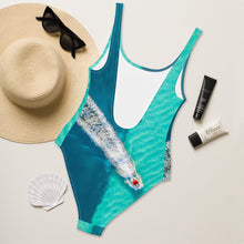Load image into Gallery viewer, Greek Wave one-piece swimsuit