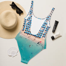 Load image into Gallery viewer, Italian Riviera One Piece Swimsuit back view