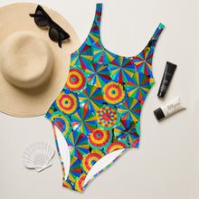 Load image into Gallery viewer, Thai Umbrellas one-piece swimsuit