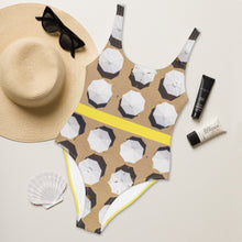 Load image into Gallery viewer, Thessaloniki Yellow Back one-piece swimsuit