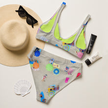 Load image into Gallery viewer, Phuket Beach high-waisted bikini