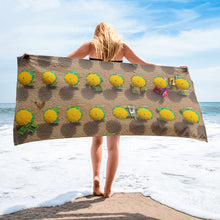 Load image into Gallery viewer, Italy Lemonade beach towel