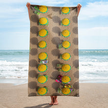 Load image into Gallery viewer, Italy Lemonade beach towel