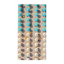 Load image into Gallery viewer, Rimini Turquoise & White towel