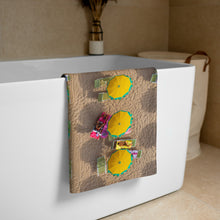 Load image into Gallery viewer, Italy Lemonade beach towel