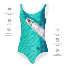 Load image into Gallery viewer, Greek Boat kids swimsuit
