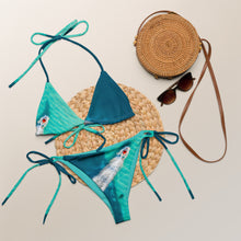 Load image into Gallery viewer, Greek Boat recycled string bikini
