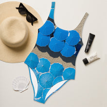 Load image into Gallery viewer, Blue Phuket one-piece swimsuit

