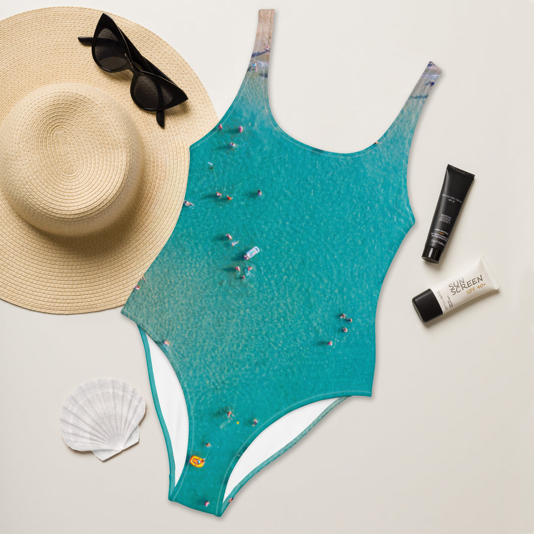 Italy Aquario one-piece swimsuit
